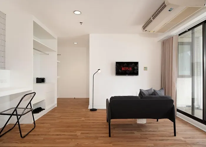 Apartment Stylish Twin Br W Ensuite Bath & Relaxing Tub Btb7 Bangkok